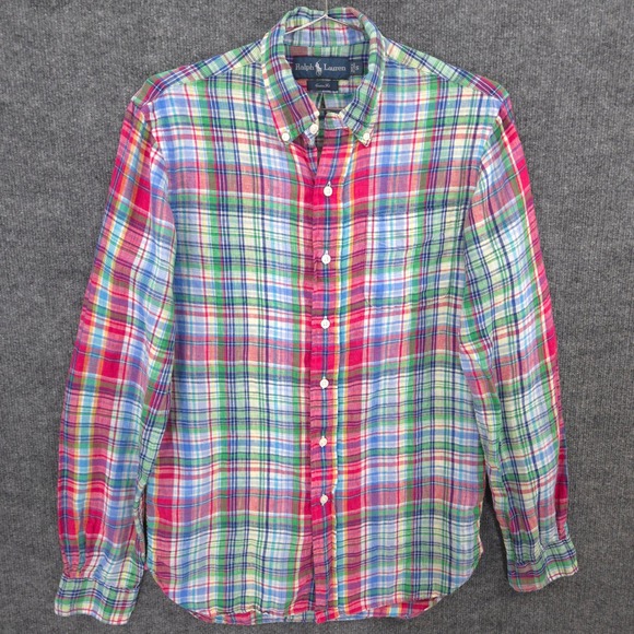 Ralph Lauren Other - Ralph Lauren Multicolor Plaid Button-Down Shirt
